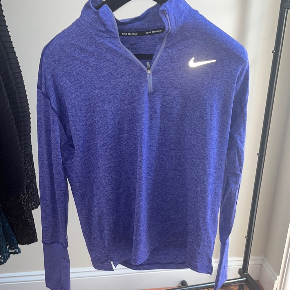 NIKE Quarter Zip Running Shirt